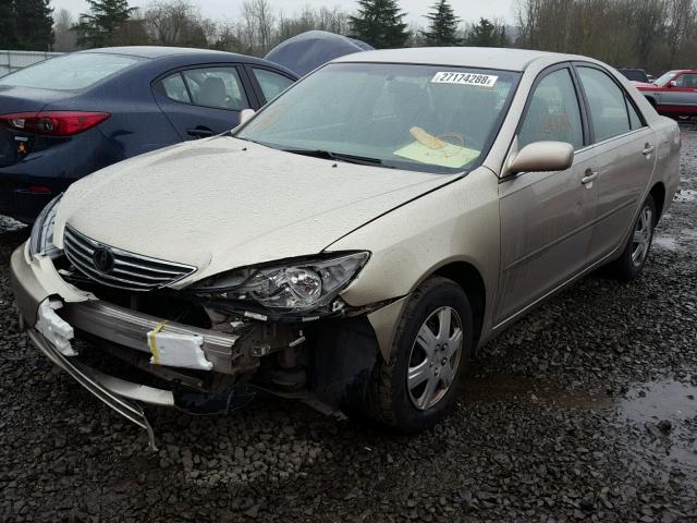 JTDBE32K553032832 - 2005 TOYOTA CAMRY LE CHARCOAL photo 2