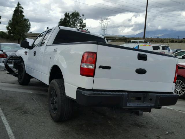 1FTRX12WX6NB22287 - 2006 FORD F150 WHITE photo 3