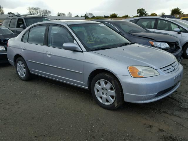 2HGES26761H577601 - 2001 HONDA CIVIC EX SILVER photo 1