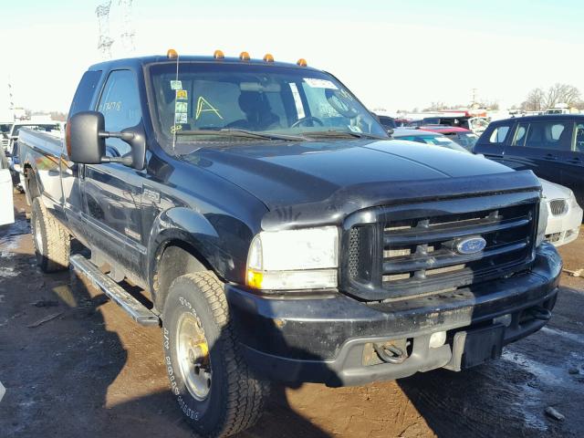 1FTSX31P04EC38876 - 2004 FORD F350 SRW S BLACK photo 1