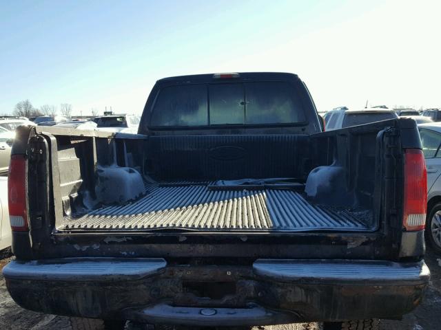 1FTSX31P04EC38876 - 2004 FORD F350 SRW S BLACK photo 9