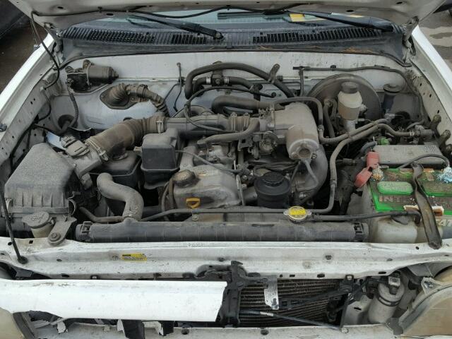 5TENL42N82Z005141 - 2002 TOYOTA TACOMA WHITE photo 7