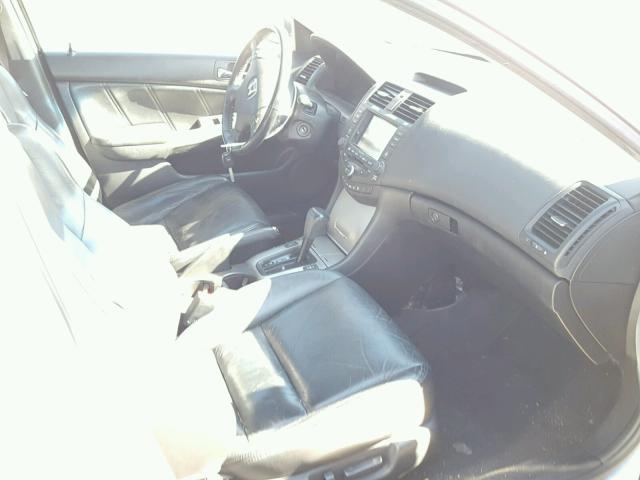 1HGCM66885A039357 - 2005 HONDA ACCORD EX SILVER photo 5