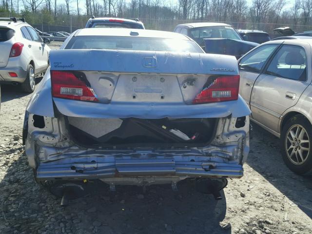 1HGCM66885A039357 - 2005 HONDA ACCORD EX SILVER photo 9