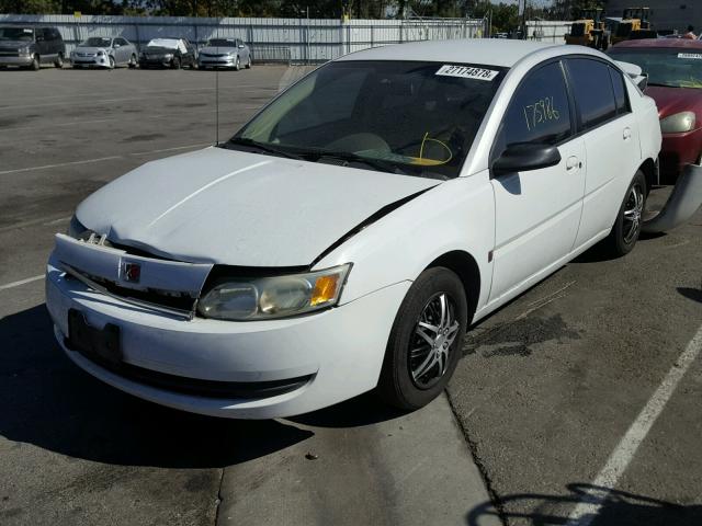 1G8AJ52FX3Z136436 - 2003 SATURN ION LEVEL WHITE photo 2