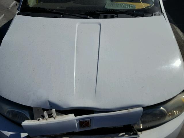 1G8AJ52FX3Z136436 - 2003 SATURN ION LEVEL WHITE photo 7