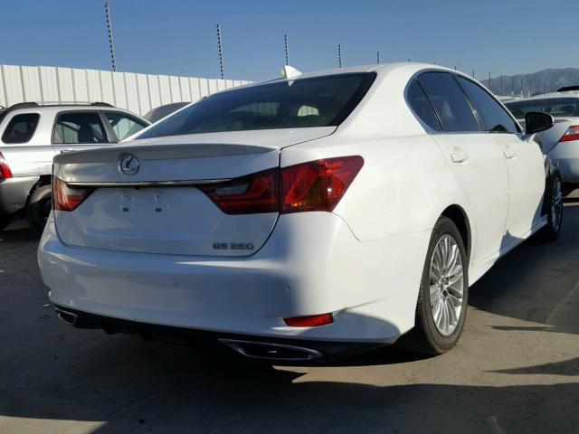 JTHBE1BL4FA018588 - 2015 LEXUS GS 350 WHITE photo 4