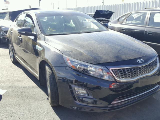 KNAGN4AD1G5098037 - 2016 KIA OPTIMA HYB BLACK photo 1