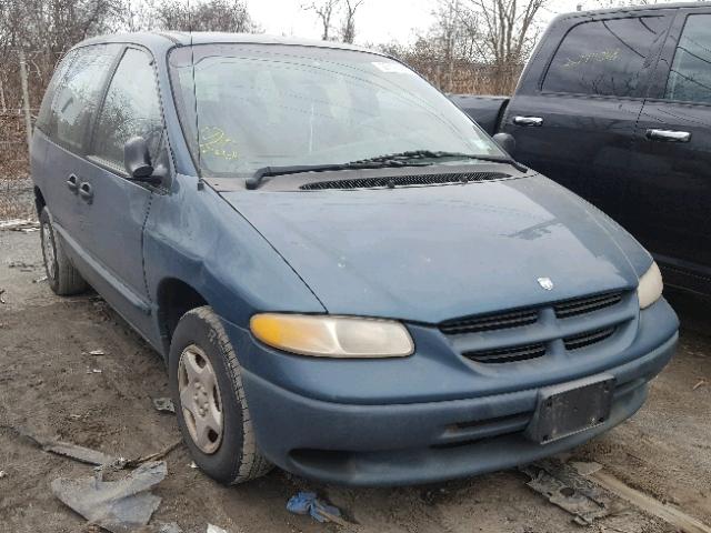 2B4FP25B2YR648871 - 2000 DODGE CARAVAN TURQUOISE photo 1