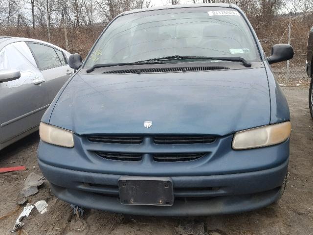 2B4FP25B2YR648871 - 2000 DODGE CARAVAN TURQUOISE photo 9