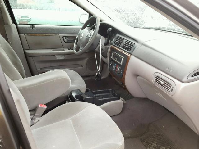 1MEFM50U82G602233 - 2002 MERCURY SABLE GS GRAY photo 5