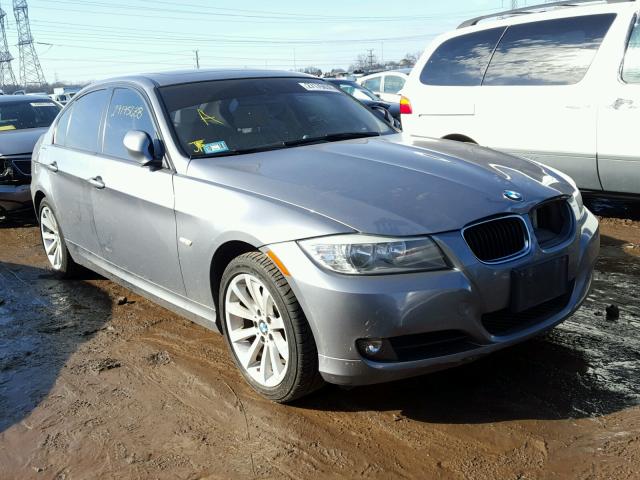 WBAPH7G58BNM59832 - 2011 BMW 328 I GRAY photo 1