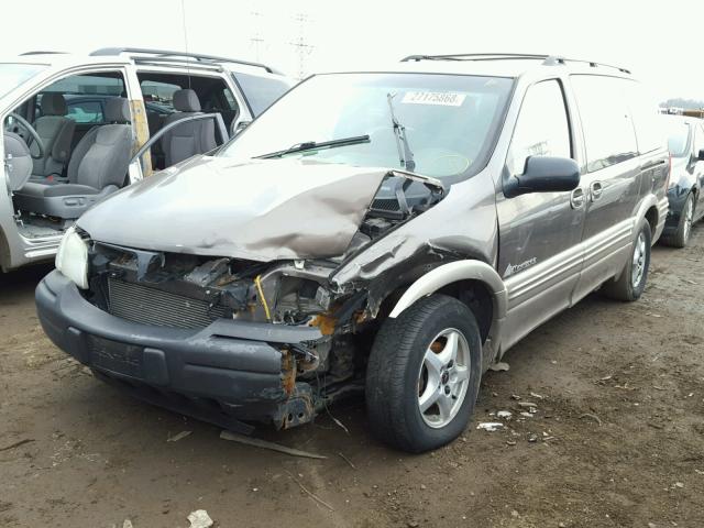 1GMDX03E23D148728 - 2003 PONTIAC MONTANA BROWN photo 2