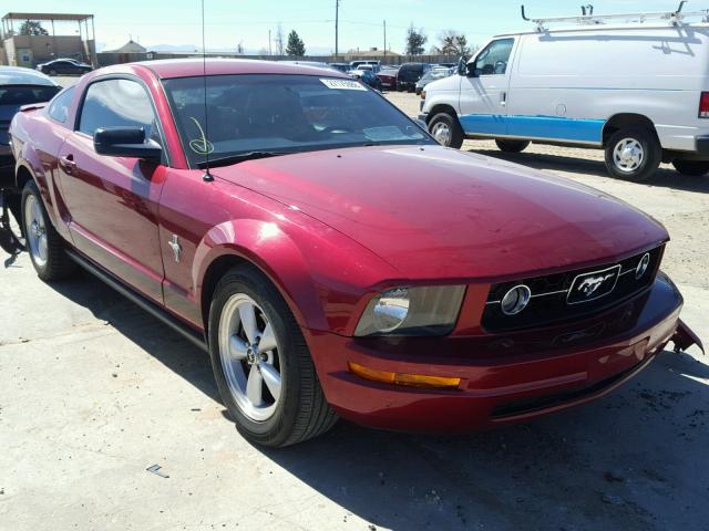 1ZVFT80N075350542 - 2007 FORD MUSTANG RED photo 1