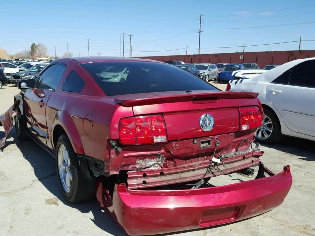 1ZVFT80N075350542 - 2007 FORD MUSTANG RED photo 3