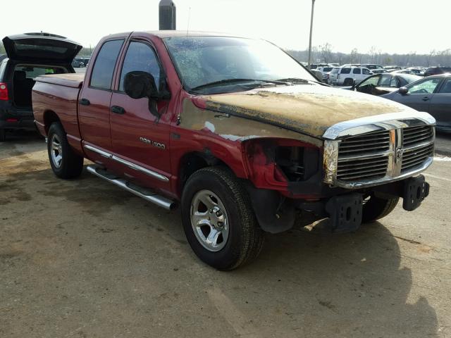 1D7HA18296S693472 - 2006 DODGE RAM 1500 S RED photo 1