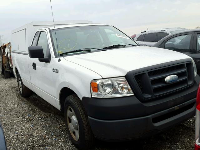 1FTRF12278KC11013 - 2008 FORD F150 WHITE photo 1