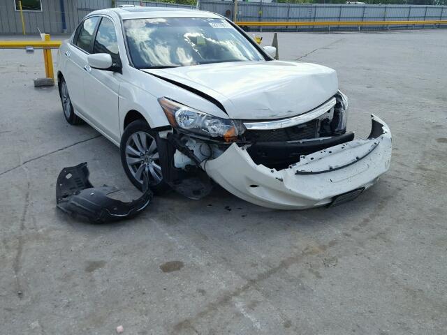 1HGCP3F85BA006155 - 2011 HONDA ACCORD EX- WHITE photo 1