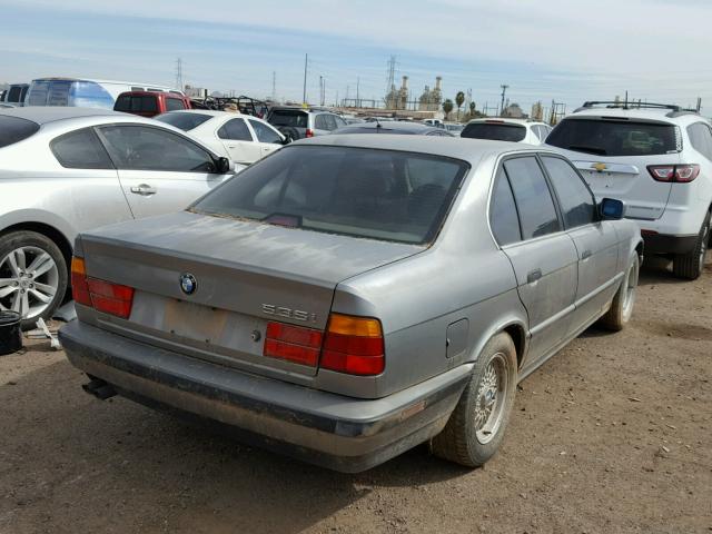 WBAHD2310K2093971 - 1989 BMW 535 I AUTO SILVER photo 4