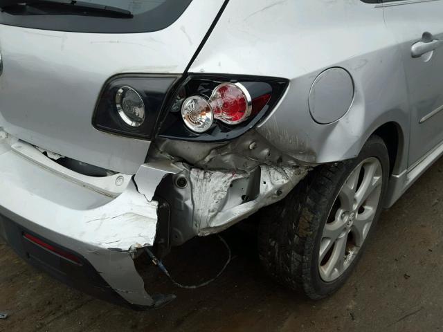 JM1BK343191245003 - 2009 MAZDA 3 S SILVER photo 9