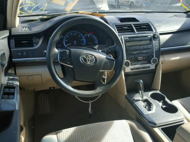 4T1BD1FK0CU058386 - 2012 TOYOTA CAMRY HYBR GOLD photo 9