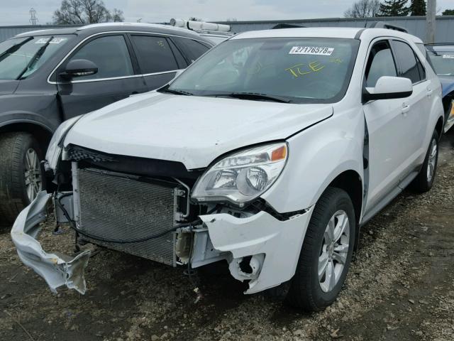 2GNALPEKXC6350897 - 2012 CHEVROLET EQUINOX LT WHITE photo 2