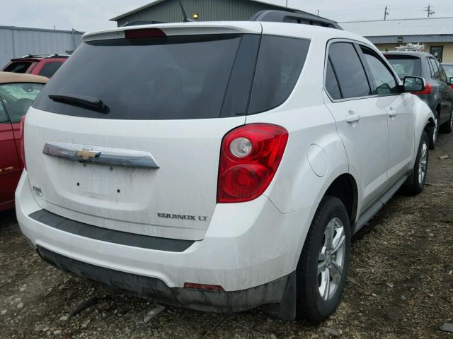 2GNALPEKXC6350897 - 2012 CHEVROLET EQUINOX LT WHITE photo 4