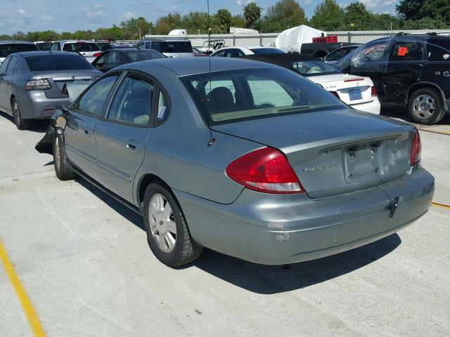 1FAFP56295A234639 - 2005 FORD TAURUS SEL TEAL photo 3