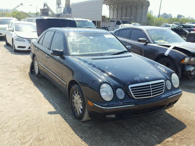 WDBJF65J5YA979817 - 2000 MERCEDES-BENZ E 320 BLACK photo 1