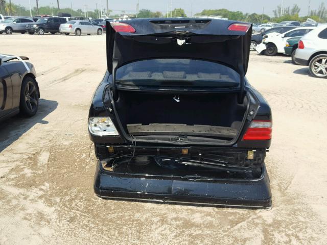 WDBJF65J5YA979817 - 2000 MERCEDES-BENZ E 320 BLACK photo 9