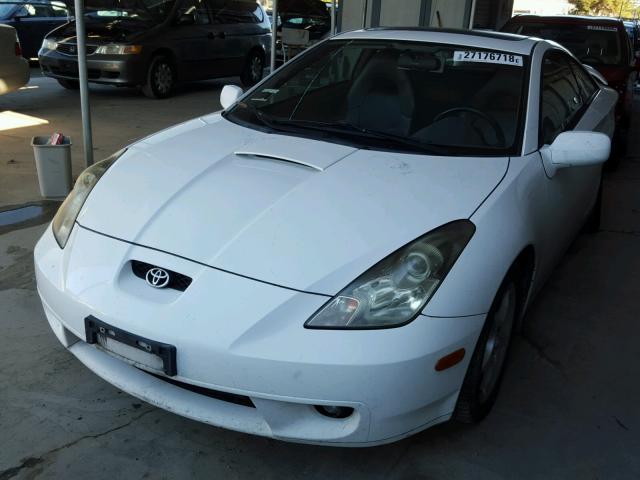 JTDDY38T7Y0011955 - 2000 TOYOTA CELICA GT- WHITE photo 2