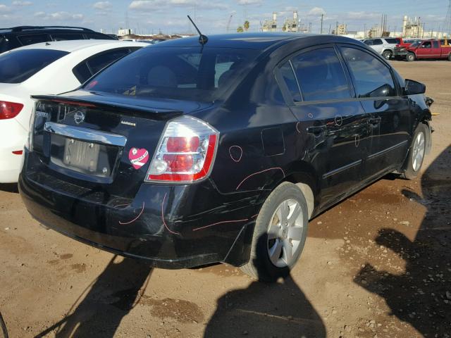 3N1AB6AP5CL689797 - 2012 NISSAN SENTRA 2.0 BLACK photo 4