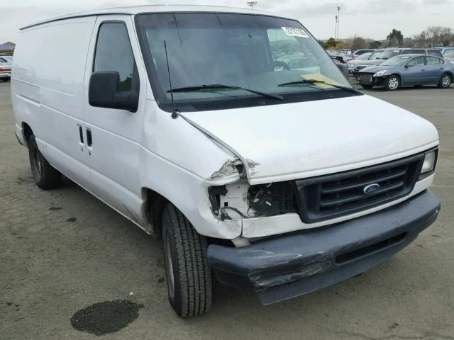 1FTRE14W83HA06924 - 2003 FORD ECONOLINE WHITE photo 1