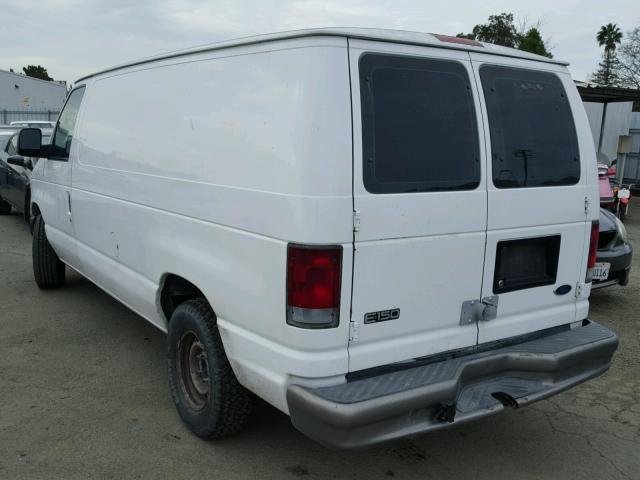 1FTRE14W83HA06924 - 2003 FORD ECONOLINE WHITE photo 3