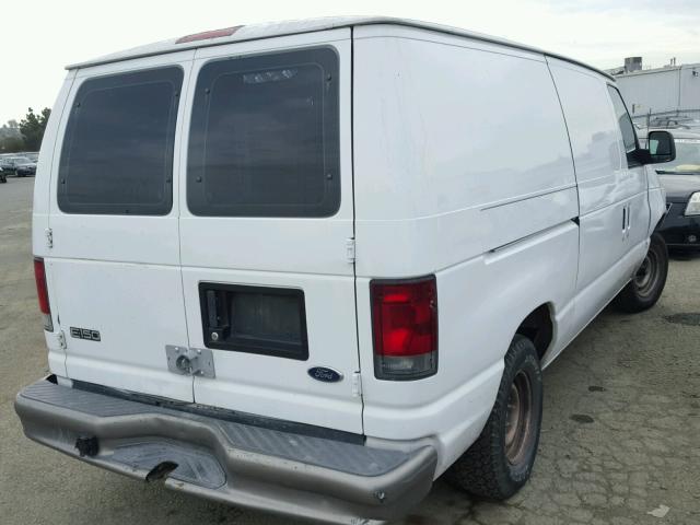 1FTRE14W83HA06924 - 2003 FORD ECONOLINE WHITE photo 4