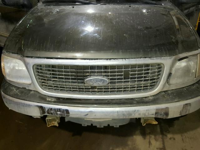 1FMRU15W11LA49959 - 2001 FORD EXPEDITION GREEN photo 7