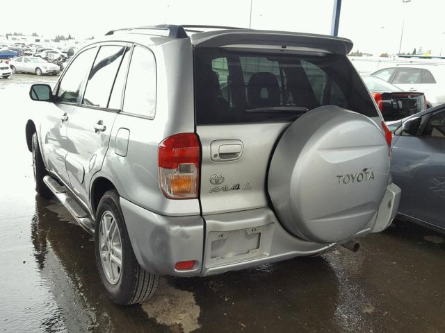 JTEGH20V730088740 - 2003 TOYOTA RAV4 SILVER photo 3