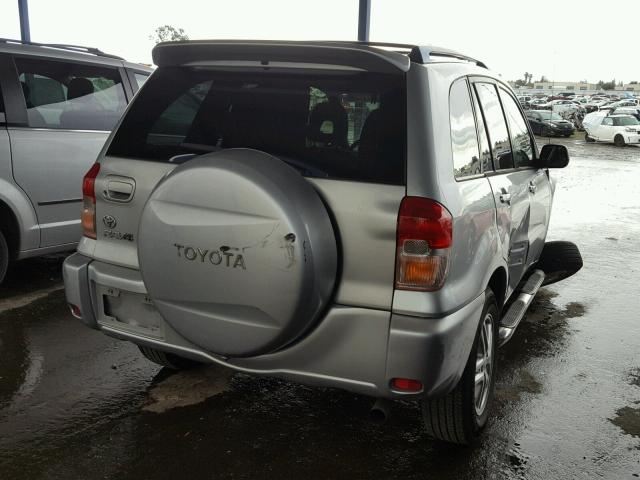 JTEGH20V730088740 - 2003 TOYOTA RAV4 SILVER photo 4