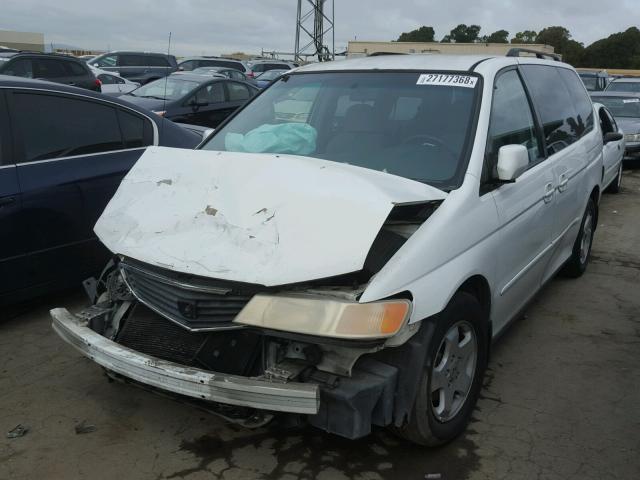 2HKRL1864YH537160 - 2000 HONDA ODYSSEY EX WHITE photo 2