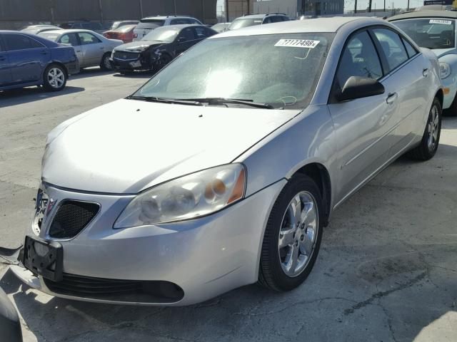 1G2ZH58N374243175 - 2007 PONTIAC G6 GT SILVER photo 2