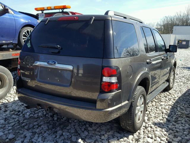 1FMEU63E08UA13559 - 2008 FORD EXPLORER X BROWN photo 4