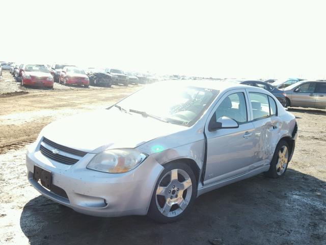 1G1AM55B867722843 - 2006 CHEVROLET COBALT SS SILVER photo 2