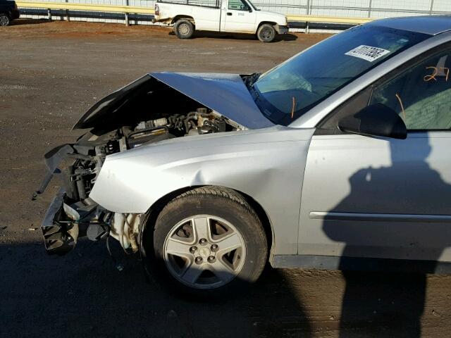 1G1ZT52824F158270 - 2004 CHEVROLET MALIBU LS 银色 照片 10