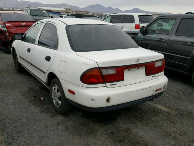 JM1BC1413W0230536 - 1998 MAZDA PROTEGE DX WHITE photo 3