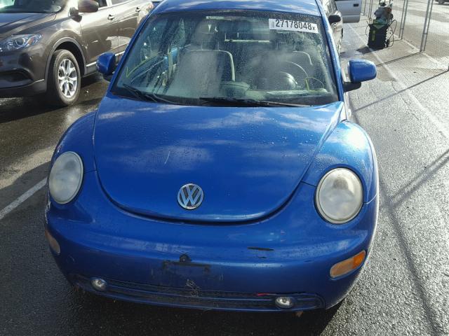 3VWCC21CXXM431653 - 1999 VOLKSWAGEN NEW BEETLE BLUE photo 9