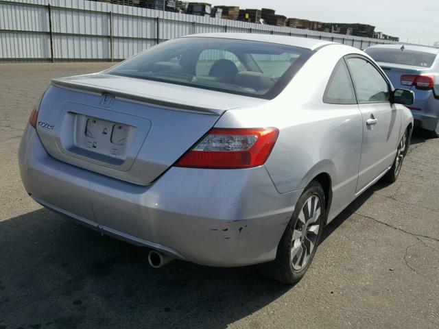 2HGFG1B80BH518687 - 2011 HONDA CIVIC EX SILVER photo 4