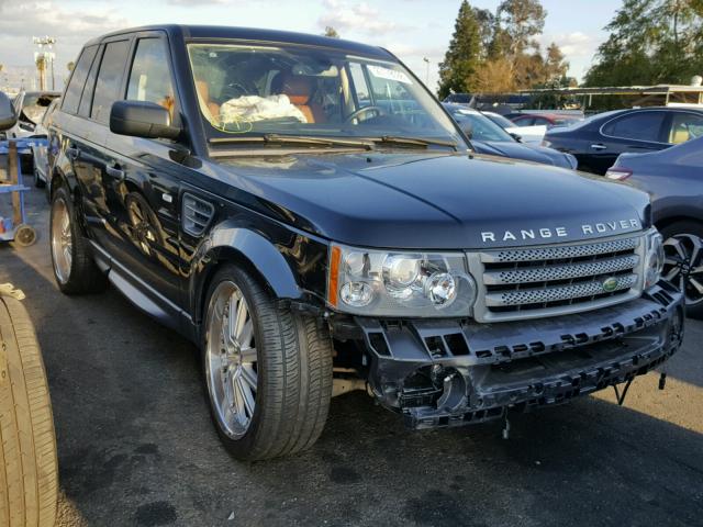 SALSK25449A210739 - 2009 LAND ROVER RANGE ROVE BLACK photo 1