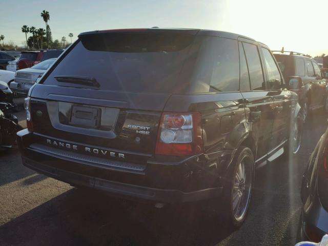 SALSK25449A210739 - 2009 LAND ROVER RANGE ROVE BLACK photo 4