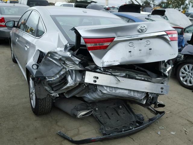 4T1BK1EB0FU192309 - 2015 TOYOTA AVALON XLE SILVER photo 3