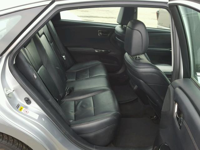 4T1BK1EB0FU192309 - 2015 TOYOTA AVALON XLE SILVER photo 6